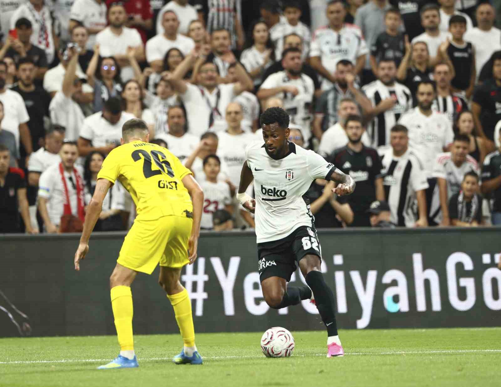 UEFA Avrupa Ligi: Beşiktaş: 1 - Hradec Kralove: 0 (Maç sonucu)