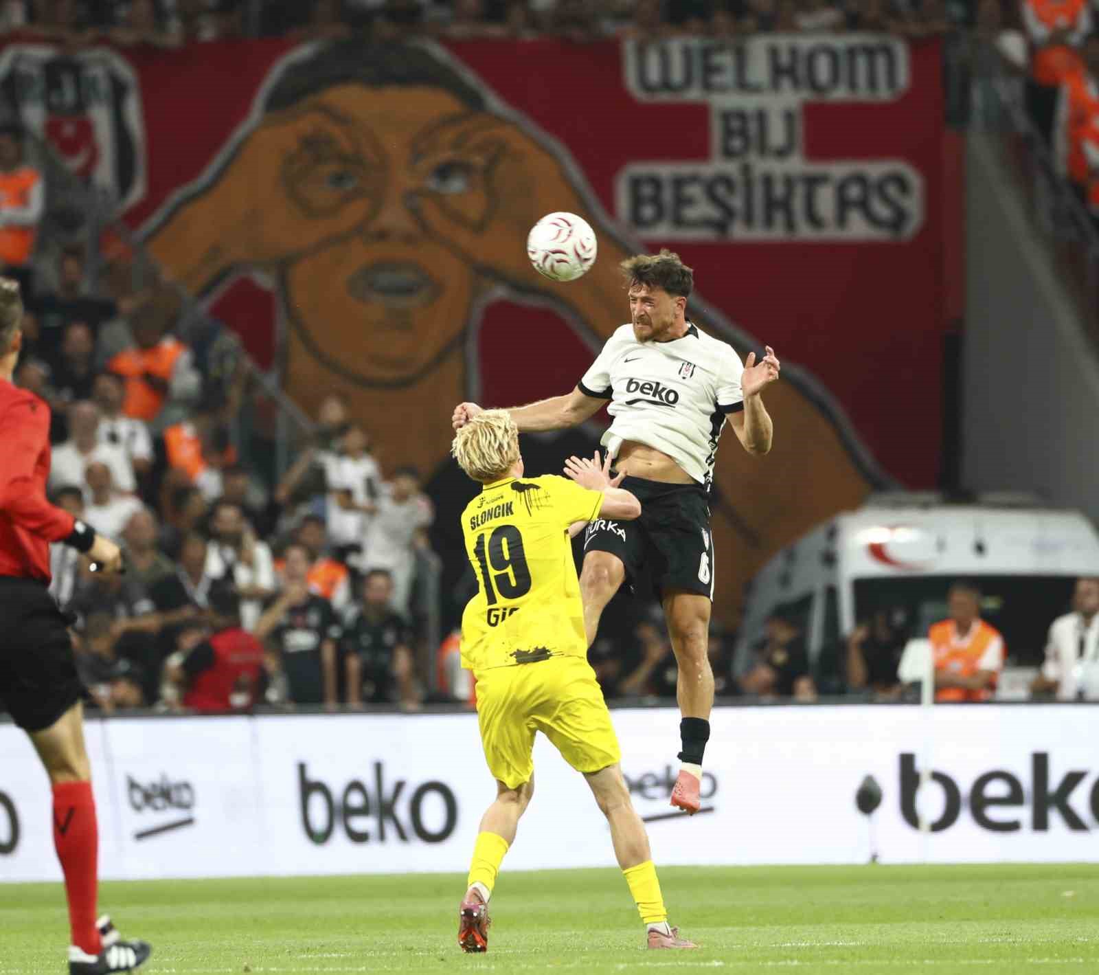 UEFA Avrupa Ligi: Beşiktaş: 1 - Hradec Kralove: 0 (Maç sonucu)