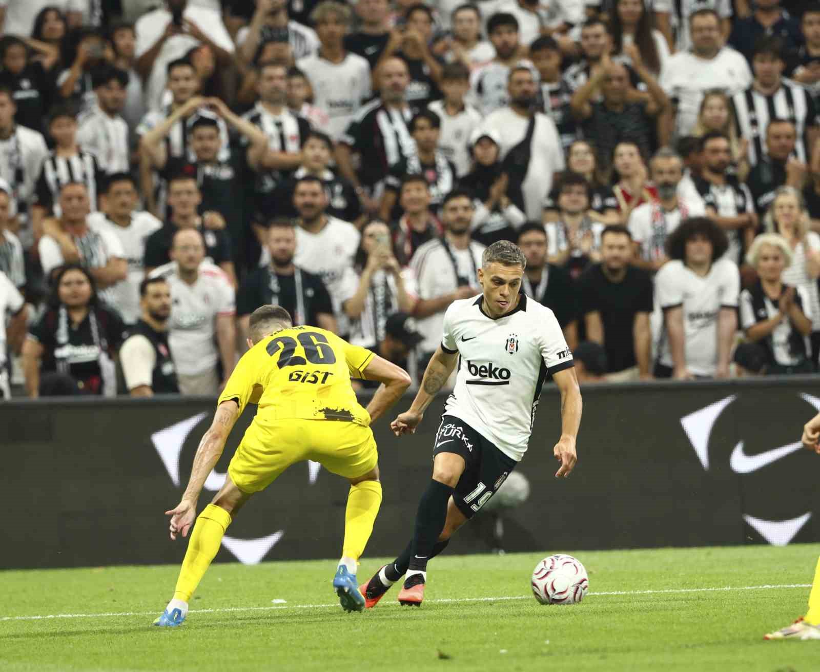 UEFA Avrupa Ligi: Beşiktaş: 1 - Hradec Kralove: 0 (Maç sonucu)