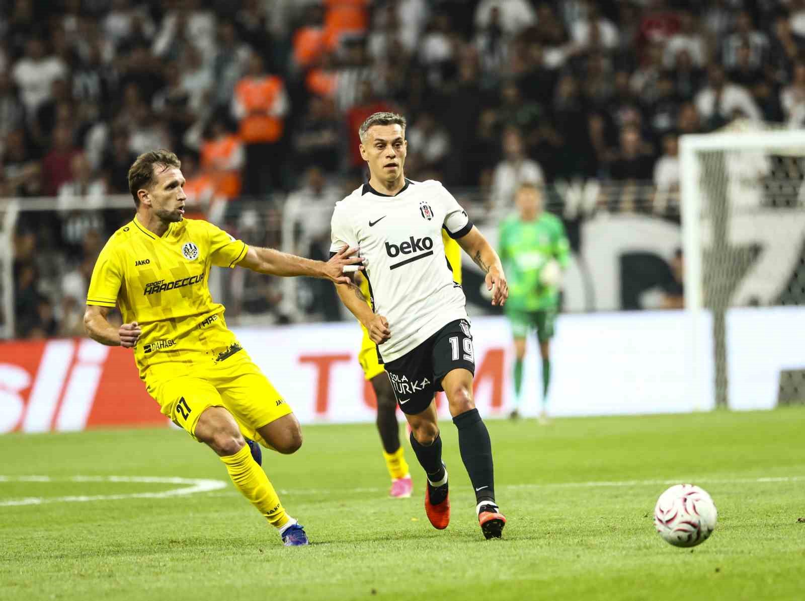 UEFA Avrupa Ligi: Beşiktaş: 1 - Hradec Kralove: 0 (Maç sonucu)