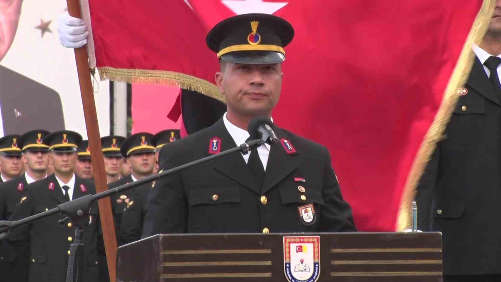 Işıklar Jandarma Astsubay Meslek Yüksekokulu’nda mezuniyet coşkusu