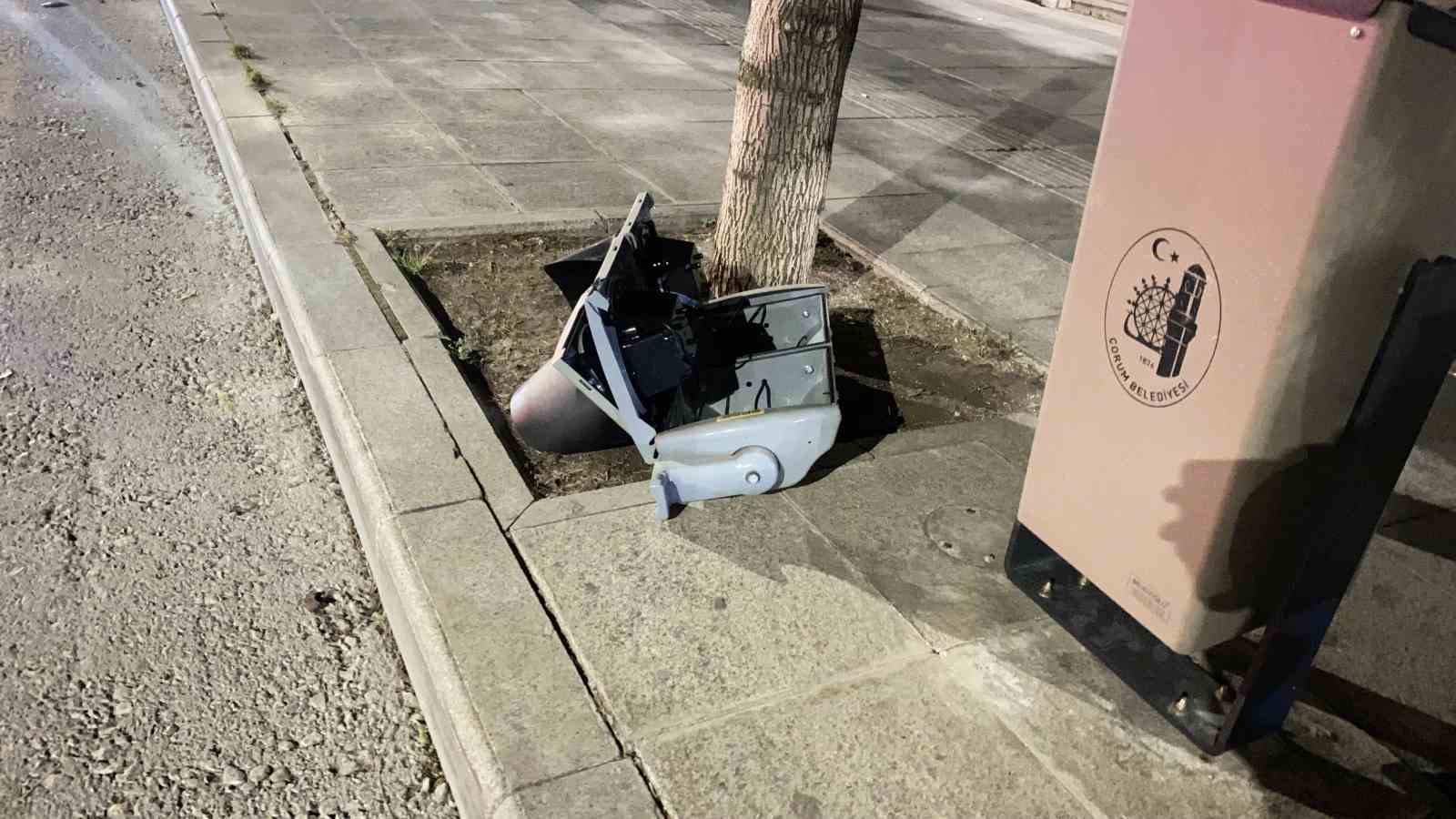 Çorum’da otomobil ile motosiklet çarpıştı: 1 yaralı