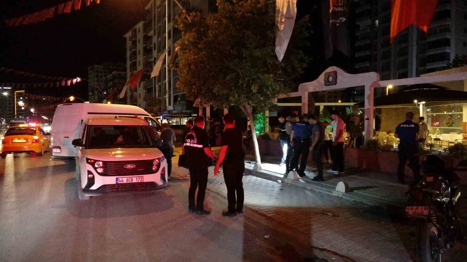 Malatya’da silahlı saldırı: 1 yaralı