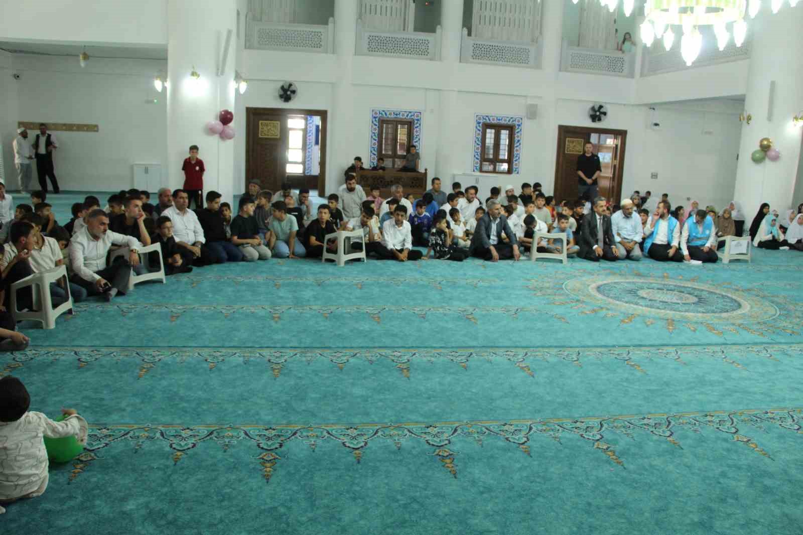 Şırnak’ta Yaz Kur’an Kurslarında final coşkusu: Şampiyonlara mükafatları verildi