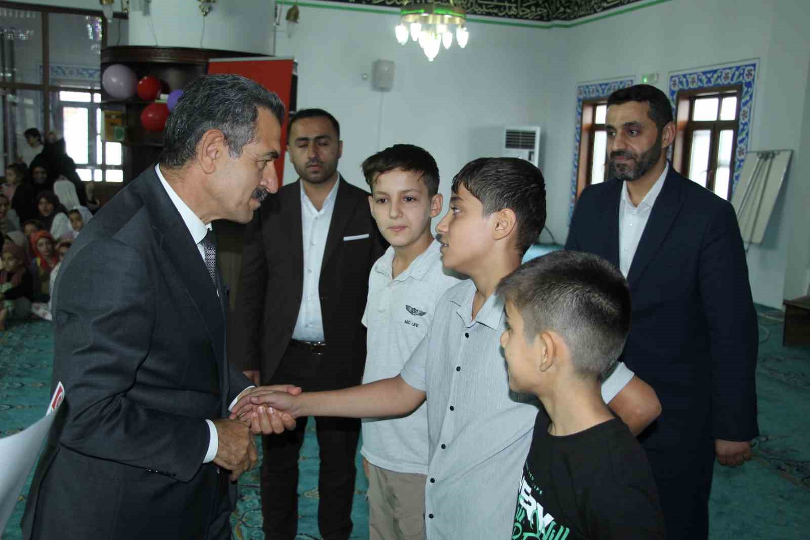 Şırnak’ta Yaz Kur’an Kurslarında final coşkusu: Şampiyonlara mükafatları verildi