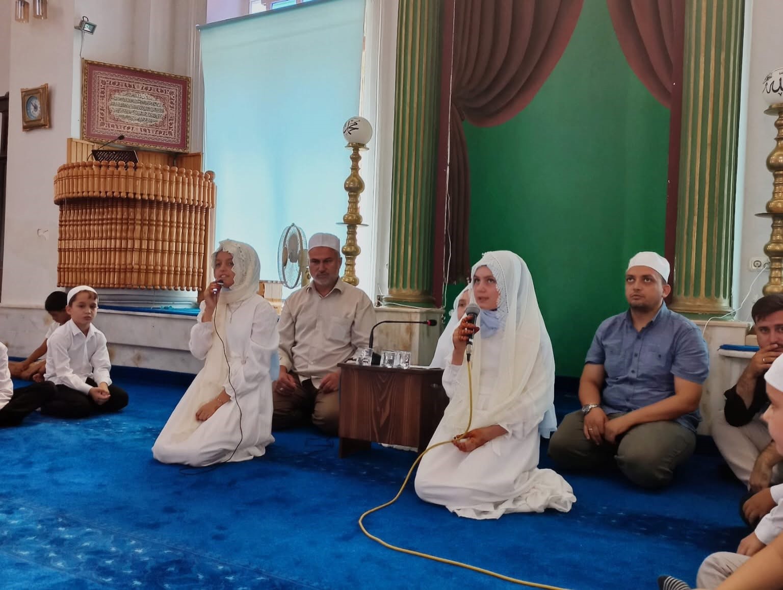 Burhaniye’de Yaz Kur’an Kursunda hatim töreni yapıldı