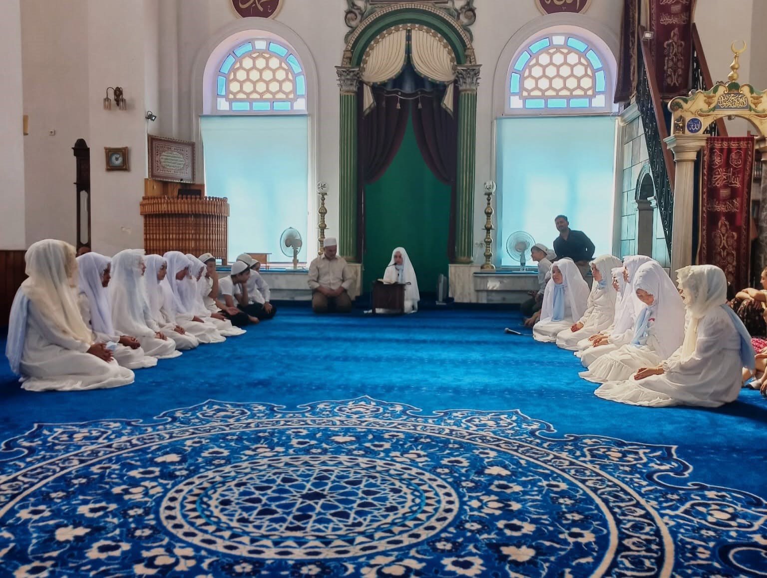 Burhaniye’de Yaz Kur’an Kursunda hatim töreni yapıldı
