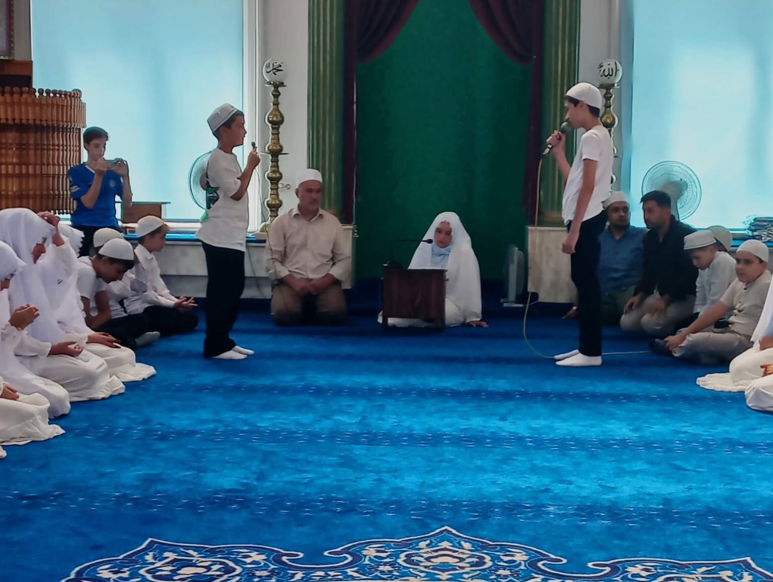 Burhaniye’de Yaz Kur’an Kursunda hatim töreni yapıldı