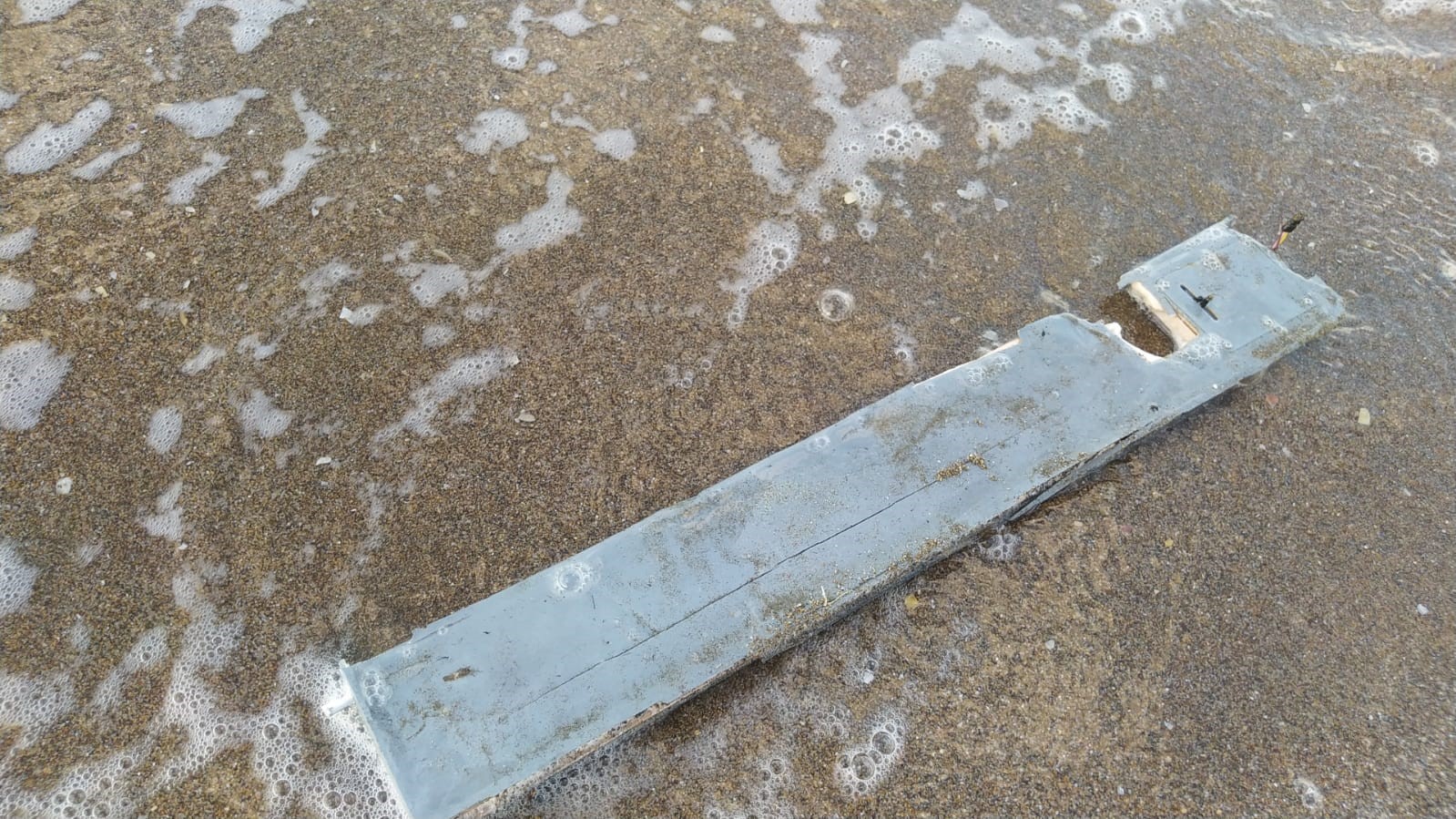 Sinop’ta sahilde İHA parçaları bulunduğu iddiası