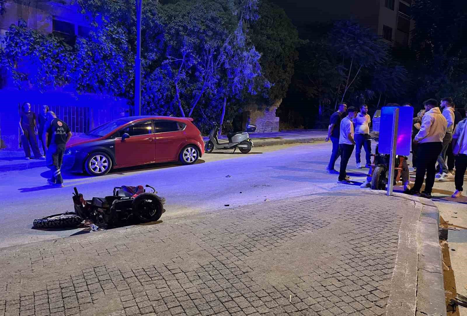 Niğde’de motosiklet ile otomobil çarpıştı: 1 yaralı