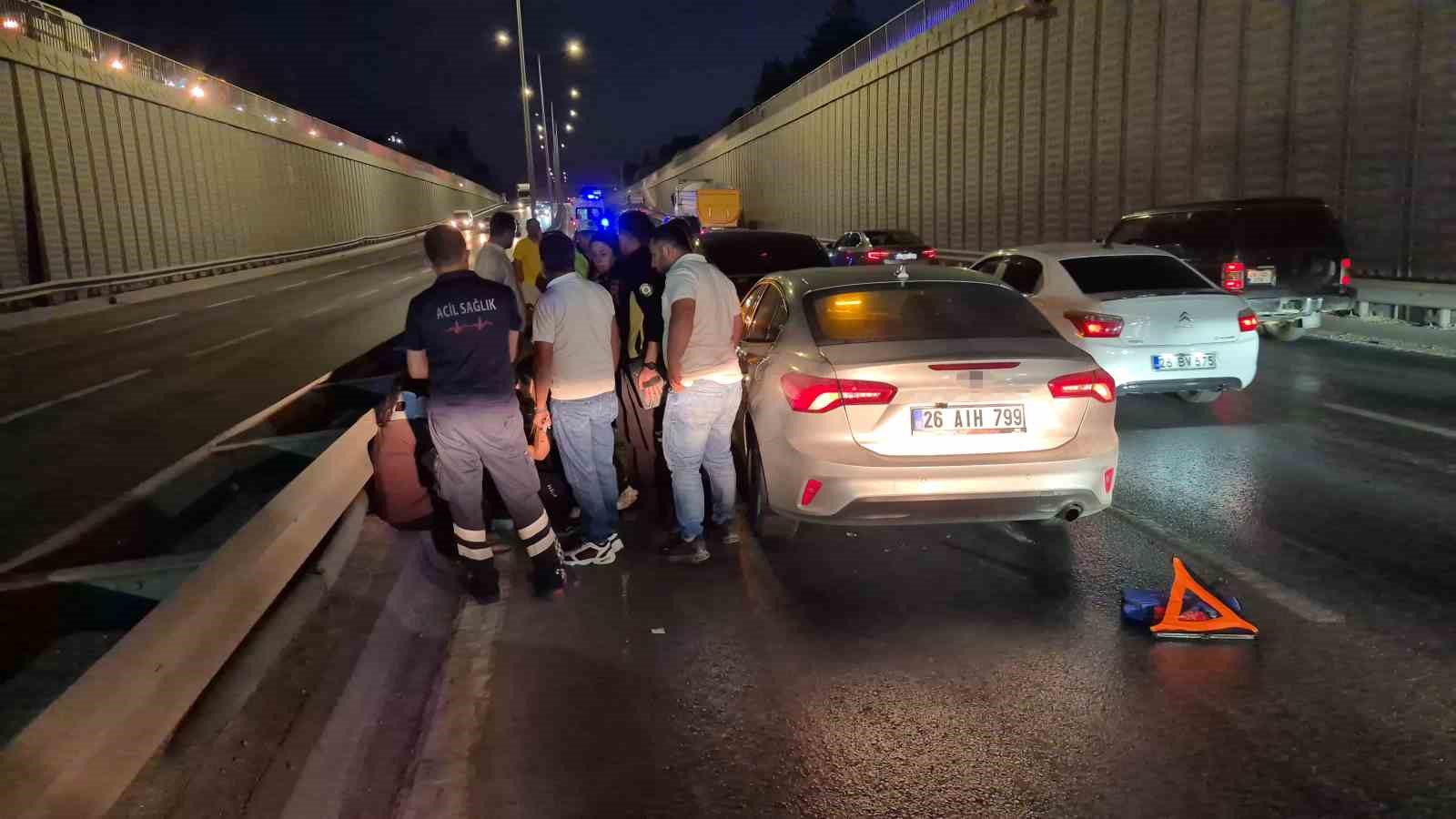 Eskişehir’de zincirleme kaza: 5 yaralı