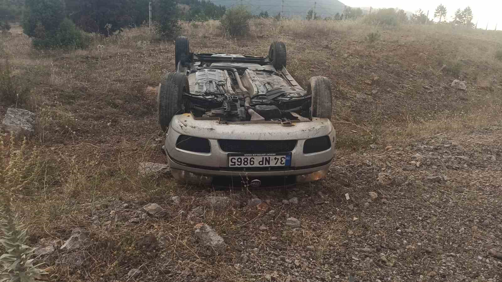 Hastaneden çıktı, dakikalar sonra kaza yaptı