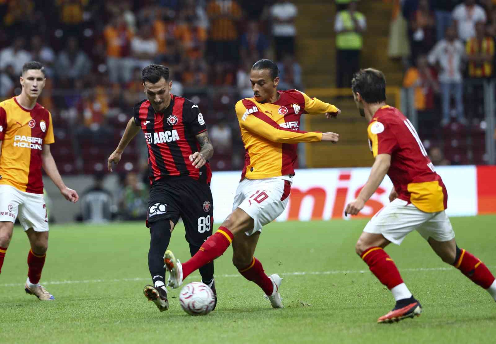Trendyol Süper Lig: Galatasaray: 0 - Çorum FK: 0 (İlk yarı)