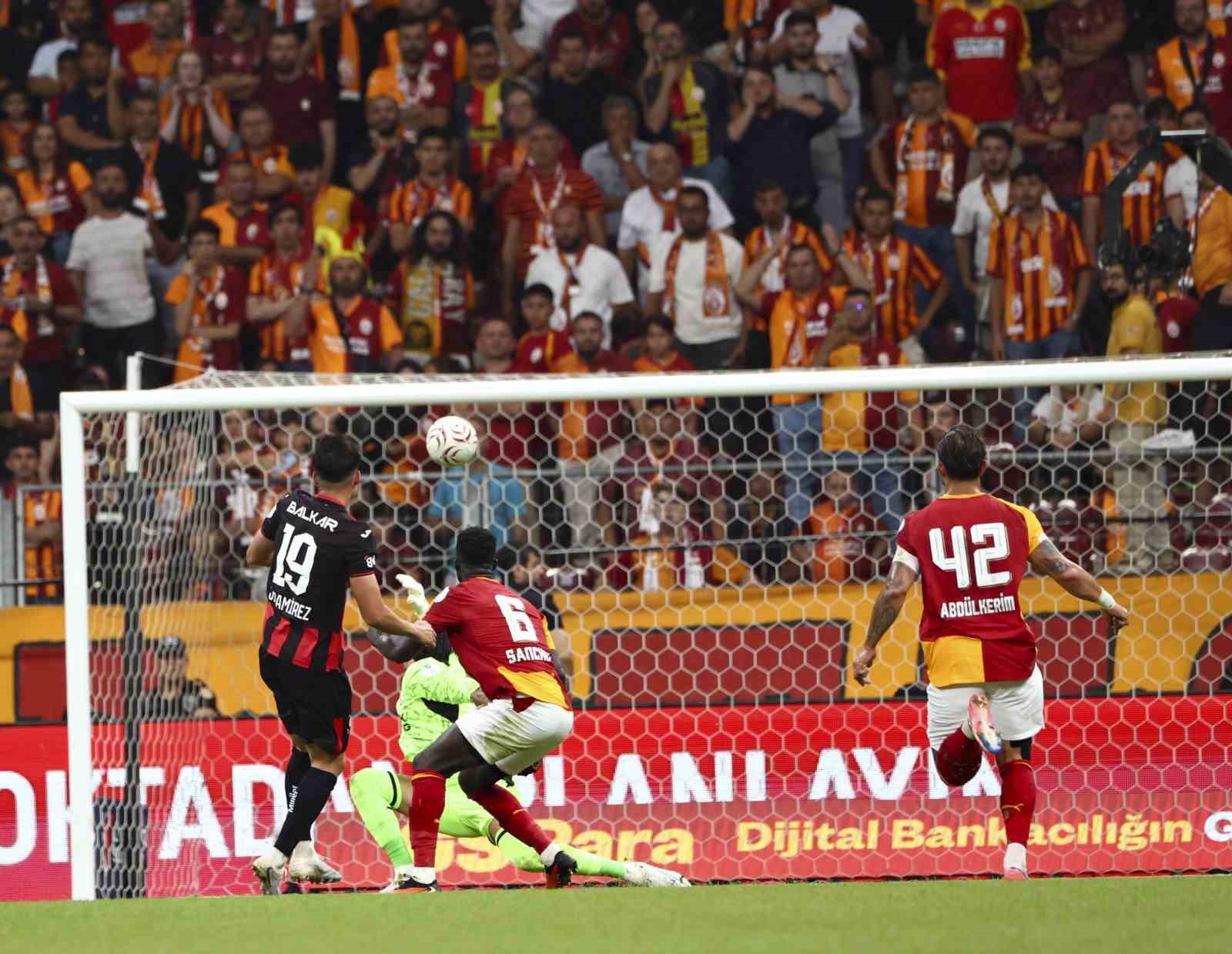 Trendyol Süper Lig: Galatasaray: 2 - Çorum FK: 2 (Maç sonucu)