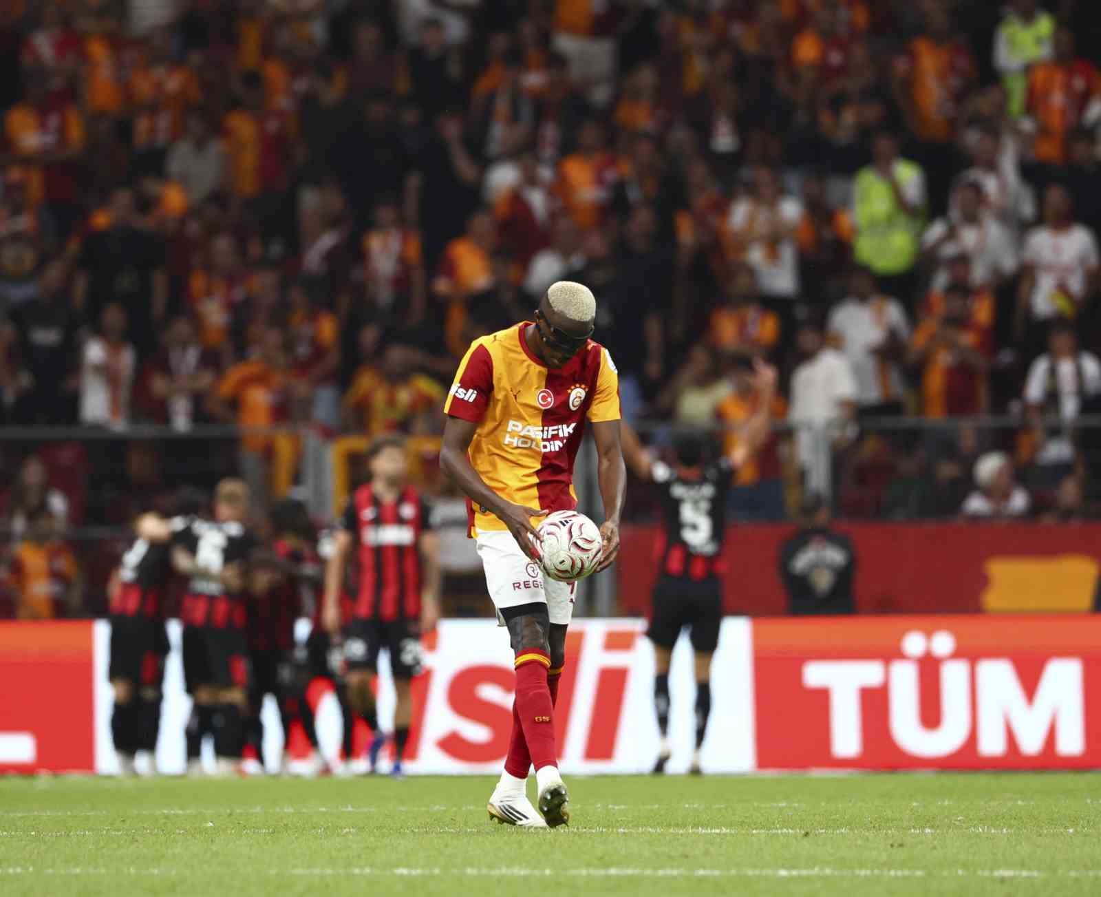 Trendyol Süper Lig: Galatasaray: 2 - Çorum FK: 2 (Maç sonucu)