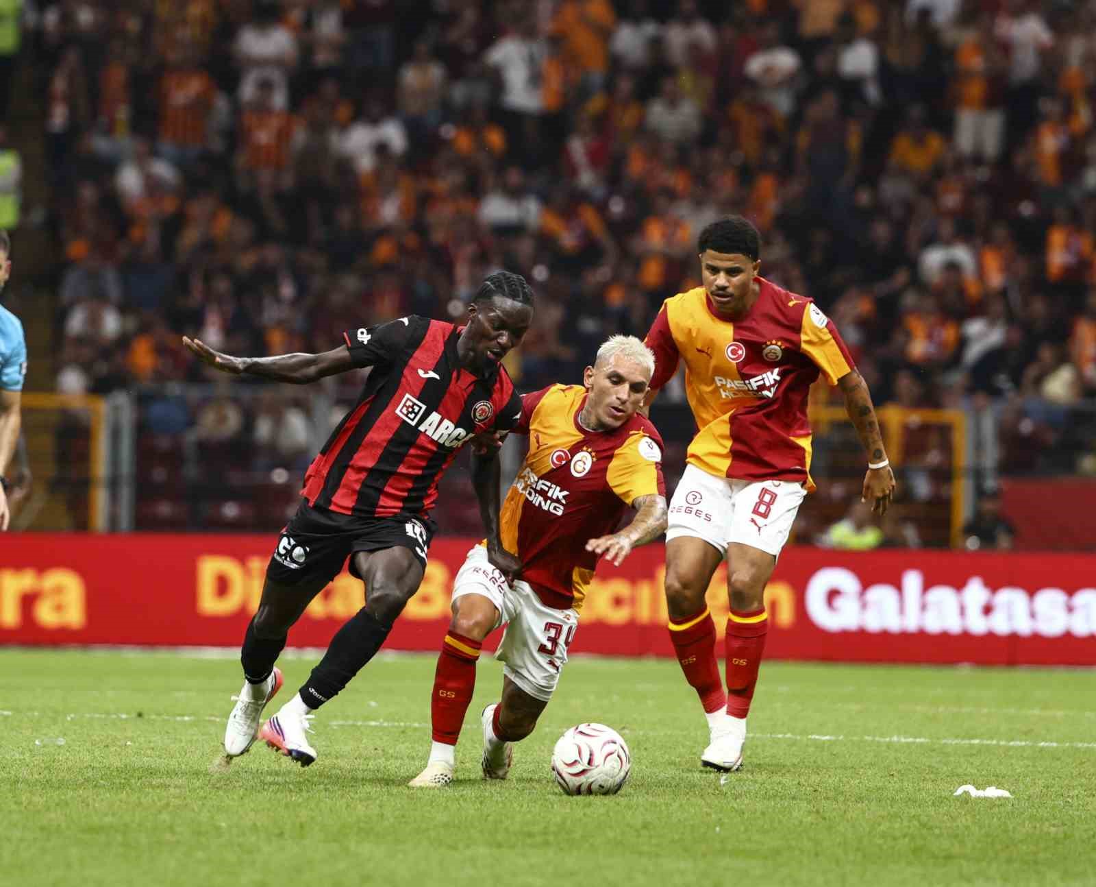 Trendyol Süper Lig: Galatasaray: 2 - Çorum FK: 2 (Maç sonucu)