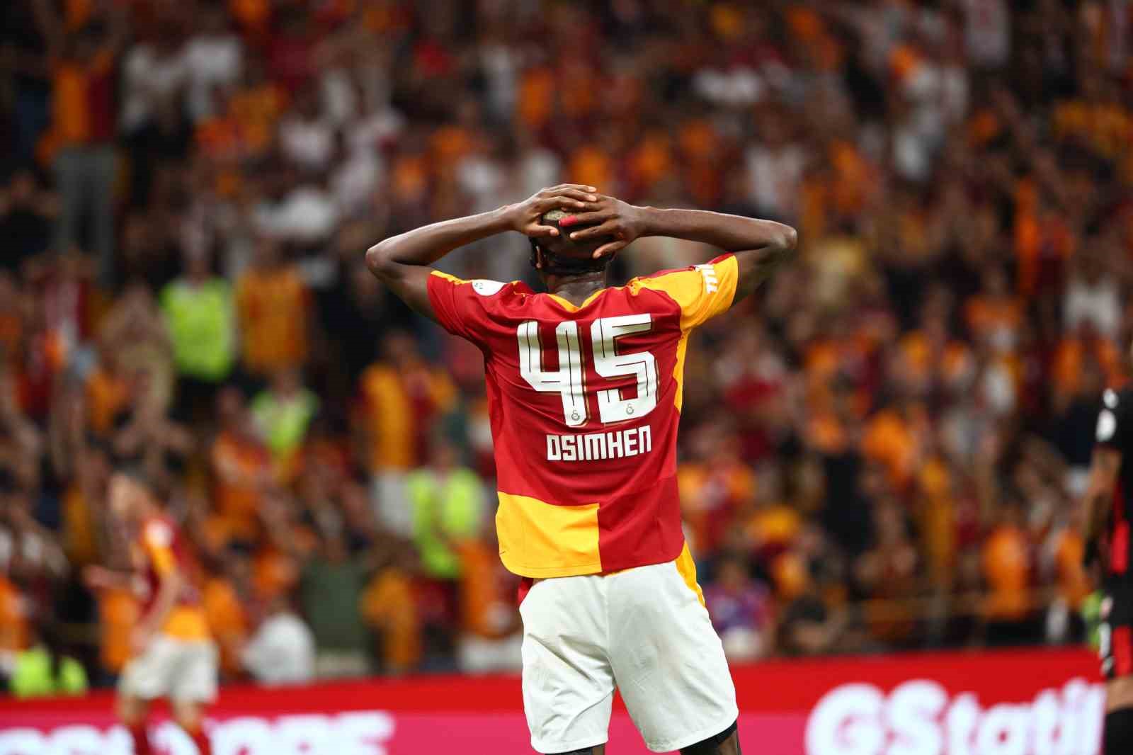 Trendyol Süper Lig: Galatasaray: 2 - Çorum FK: 2 (Maç sonucu)