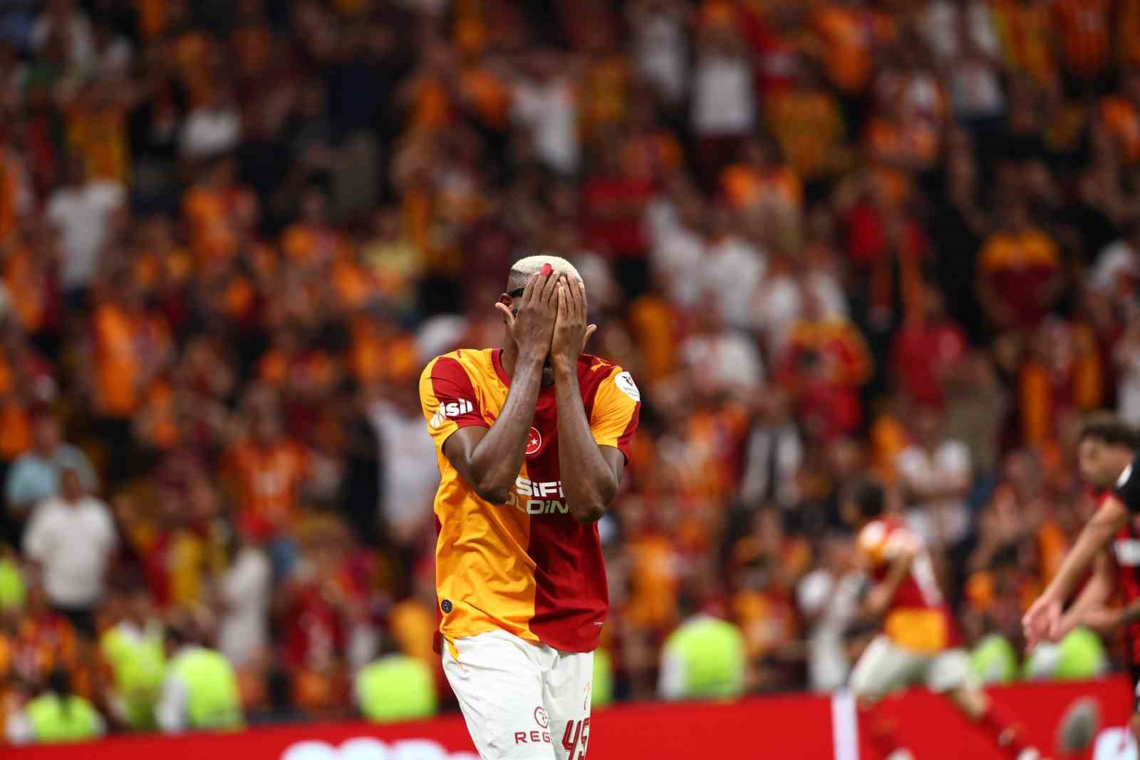 Trendyol Süper Lig: Galatasaray: 2 - Çorum FK: 2 (Maç sonucu)