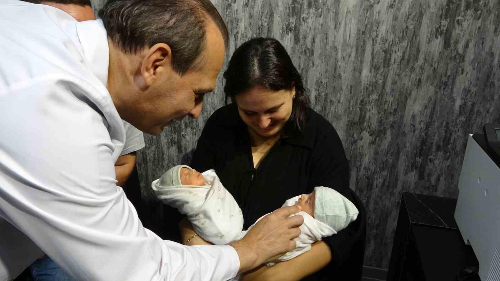 Milyonda bir görülen doğum olayı Trabzon’da gerçekleşti