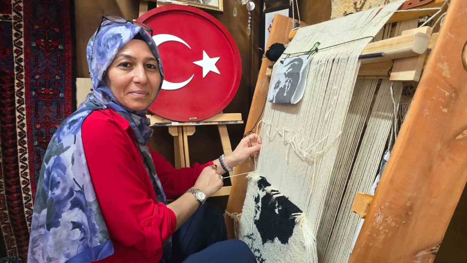 İlmek ilmek kültür mirası: Bandırmalı kadınlar halı dokuma sanatını yaşatıyor