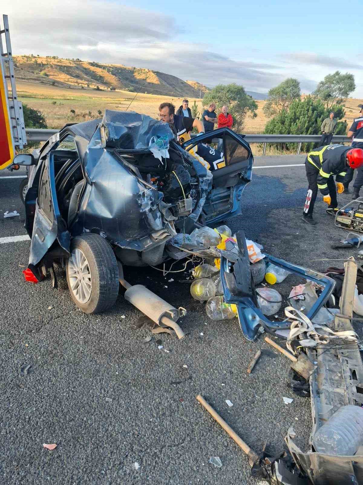 Bolu’da feci kaza: 2 ölü, 2 yaralı