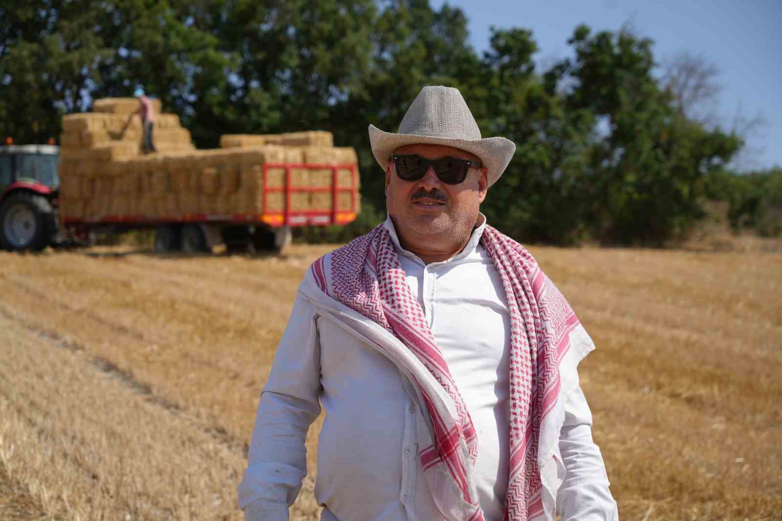 Edirne’de balya işçilerinin sıcak havada zorlu mesaisi