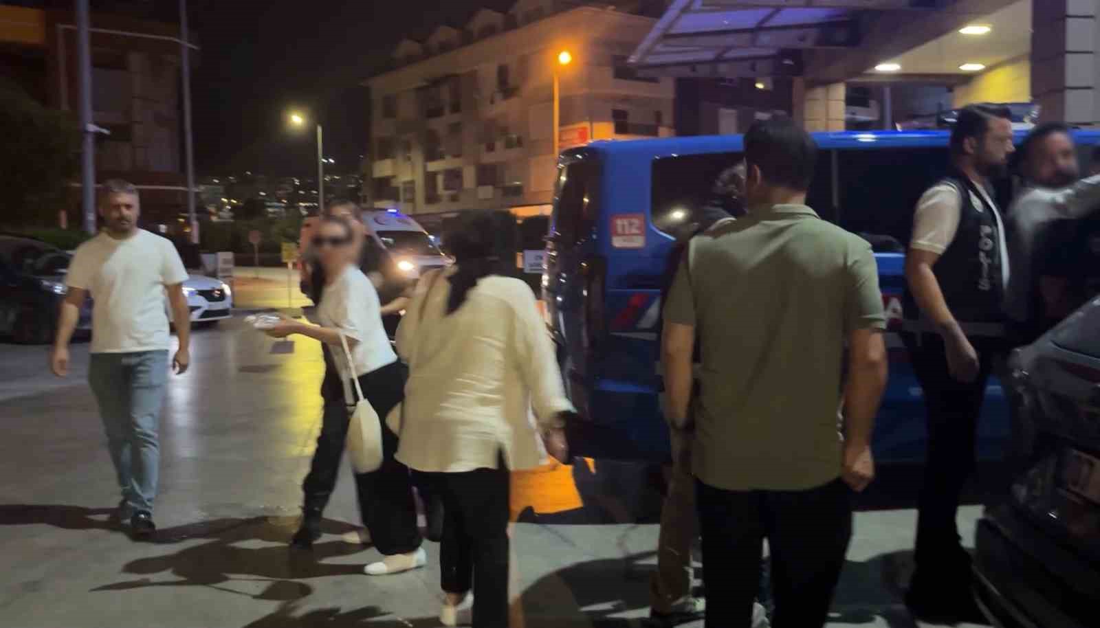 Vize dolandırıcılığı operasyonunda şüpheliler ve yakınları gazetecilere tepki gösterdi