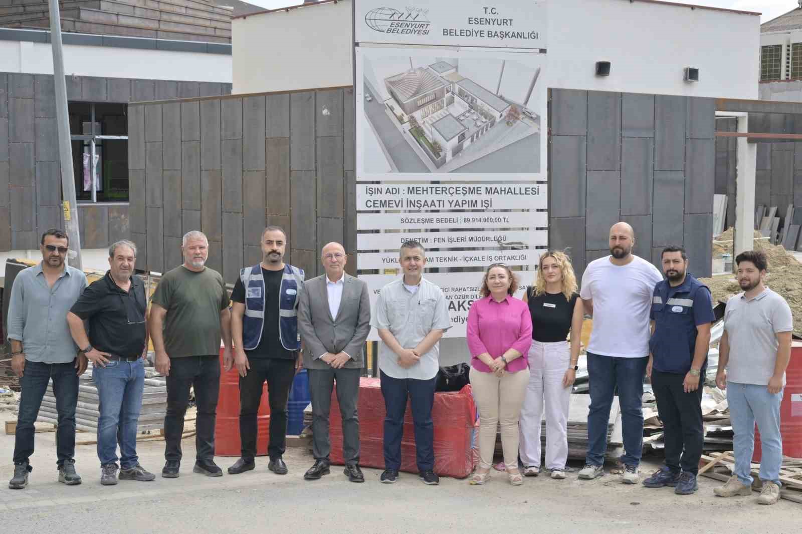 Esenyurt’ta yarım kalan projeler bir bir tamamlanıyor