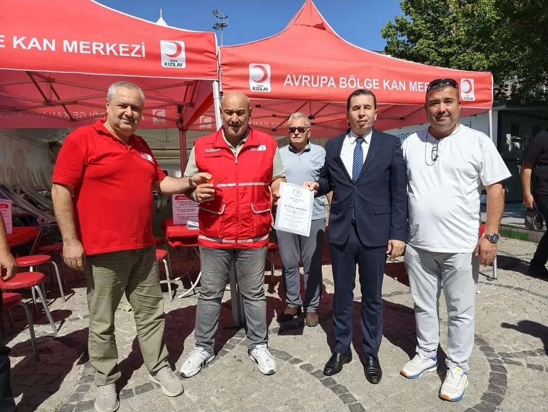Kırklareli’de ‘Mahallenin Gücü Kan Bağışıyla Büyür’ kampanyası