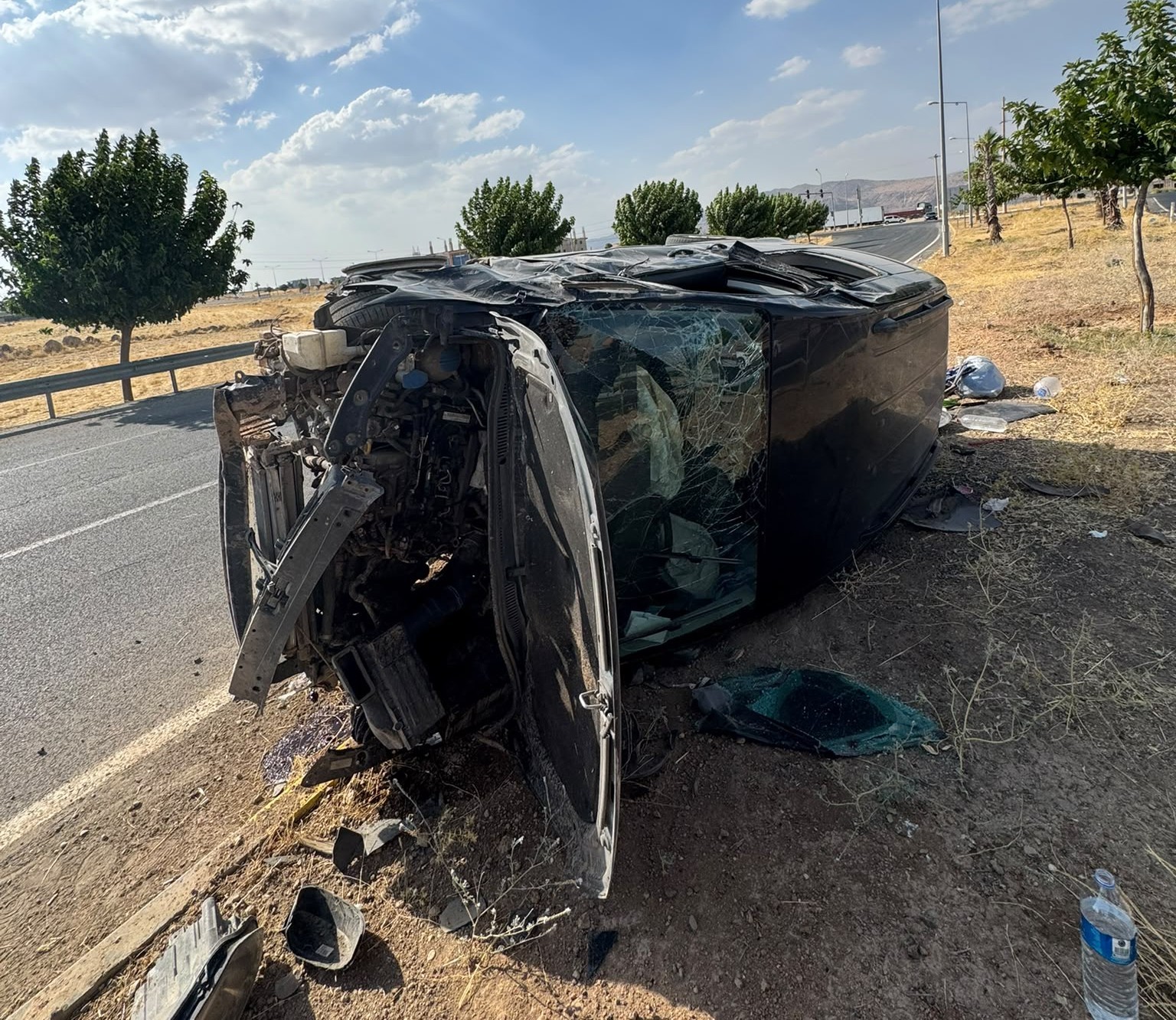 Cizre’de trafik kazası: 1 yaralı