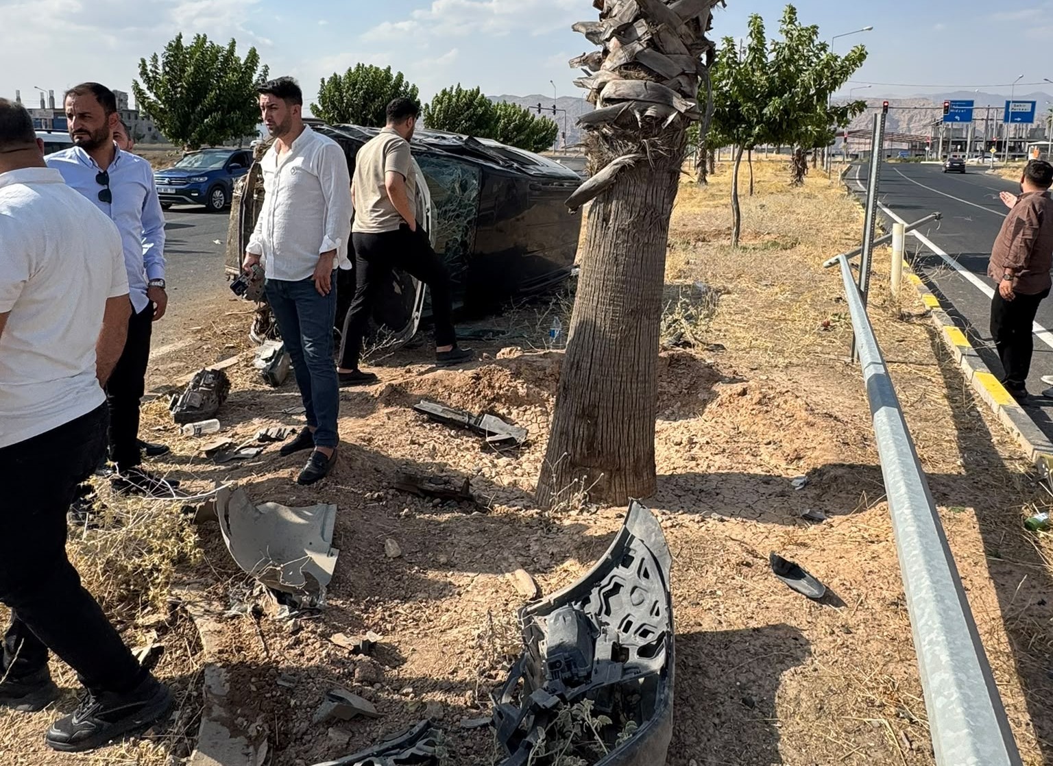 Cizre’de trafik kazası: 1 yaralı