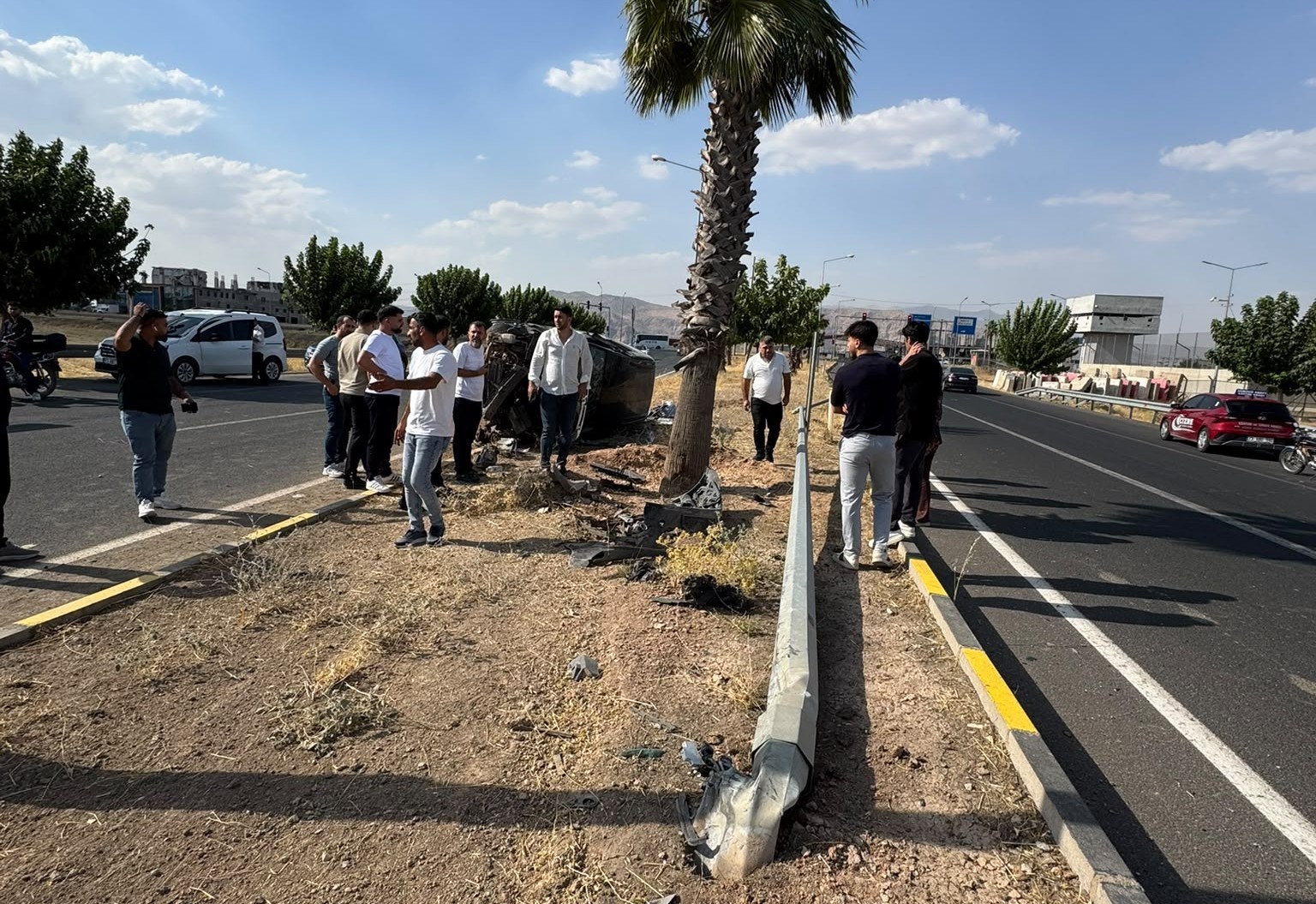 Cizre’de trafik kazası: 1 yaralı