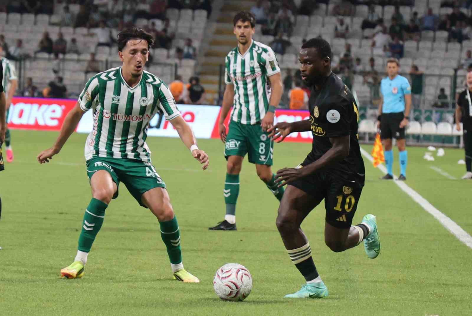 Trendyol Süper Lig: Konyaspor: 0 - Çaykur Rizespor: 1 (Maç sonucu)