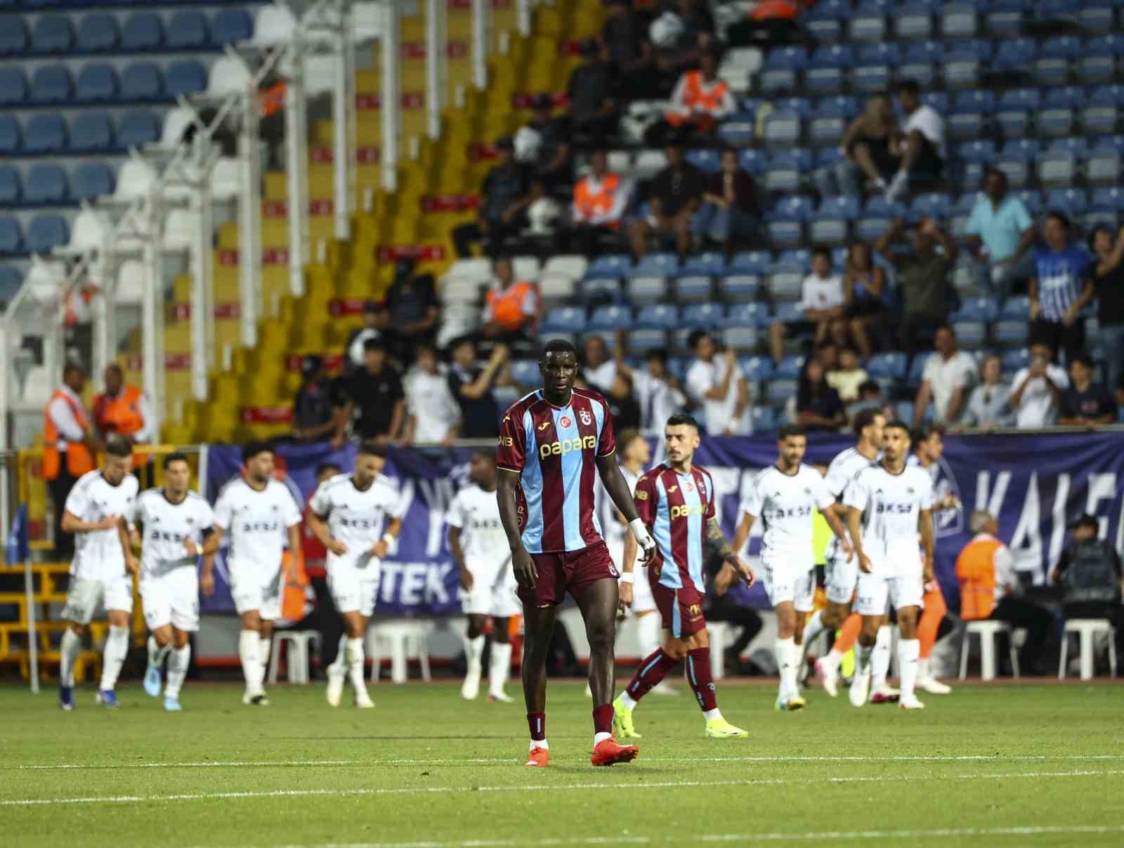 Trendyol Süper Lig: Kasımpaşa: 1 - Trabzonspor: 1 (Maç sonucu)