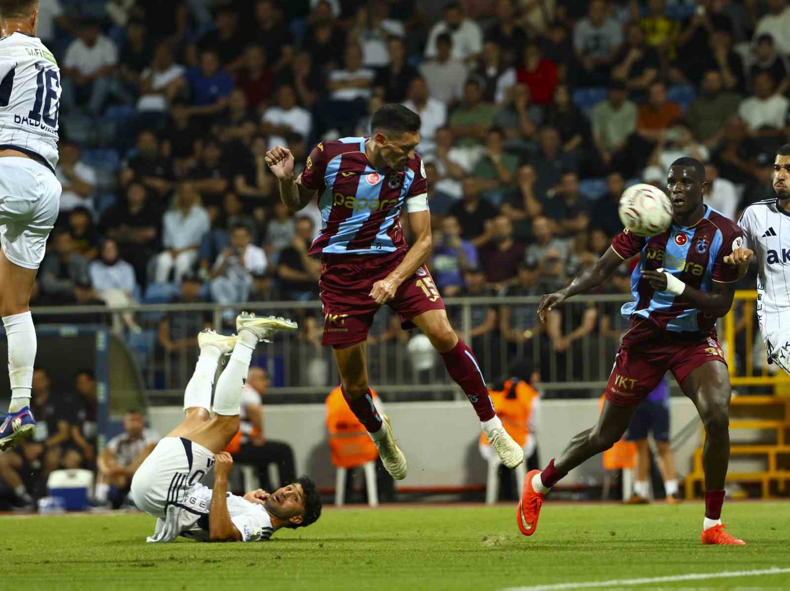 Trendyol Süper Lig: Kasımpaşa: 1 - Trabzonspor: 1 (Maç sonucu)