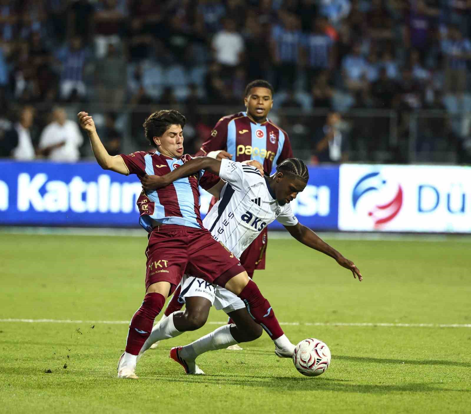 Trendyol Süper Lig: Kasımpaşa: 1 - Trabzonspor: 1 (Maç sonucu)