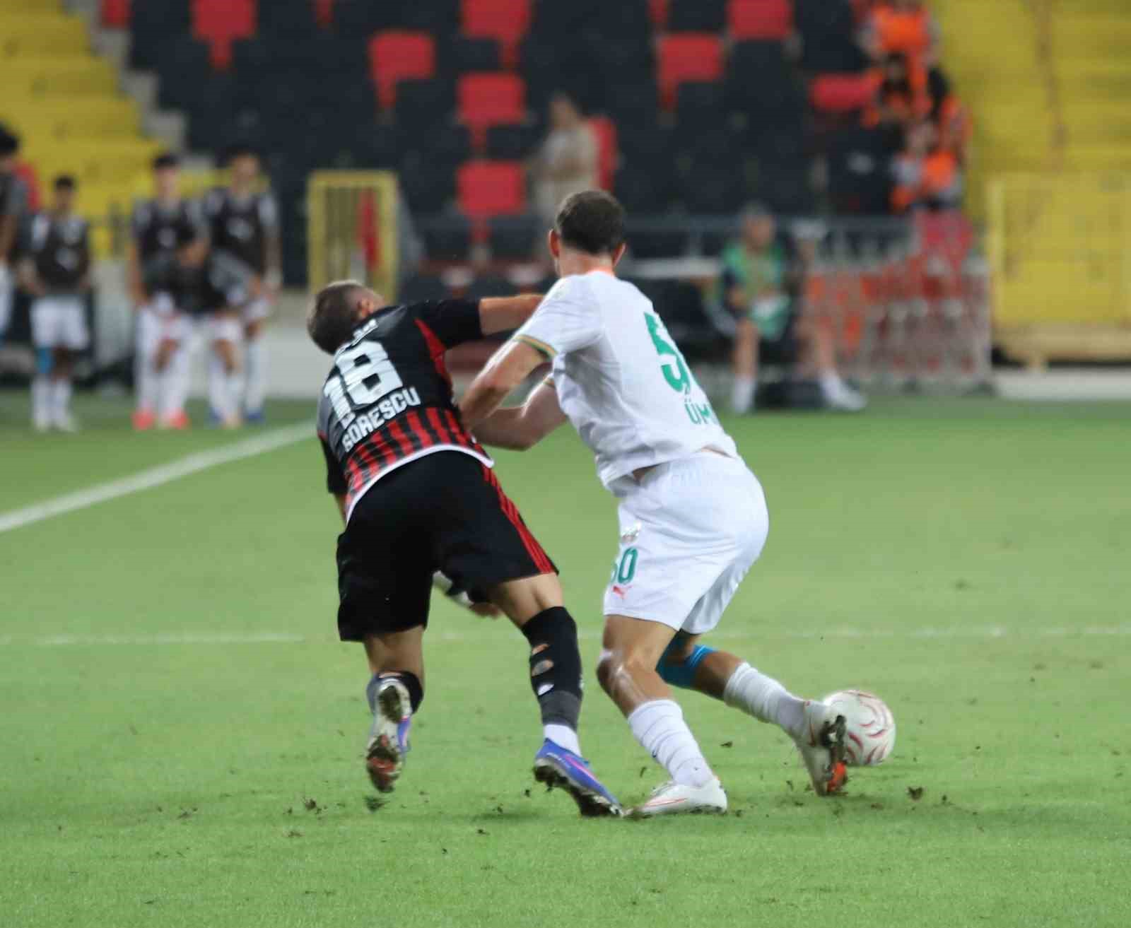 Trendyol Süper Lig: Gaziantep FK: 1 - Alanyaspor: 1 (Maç sonucu)