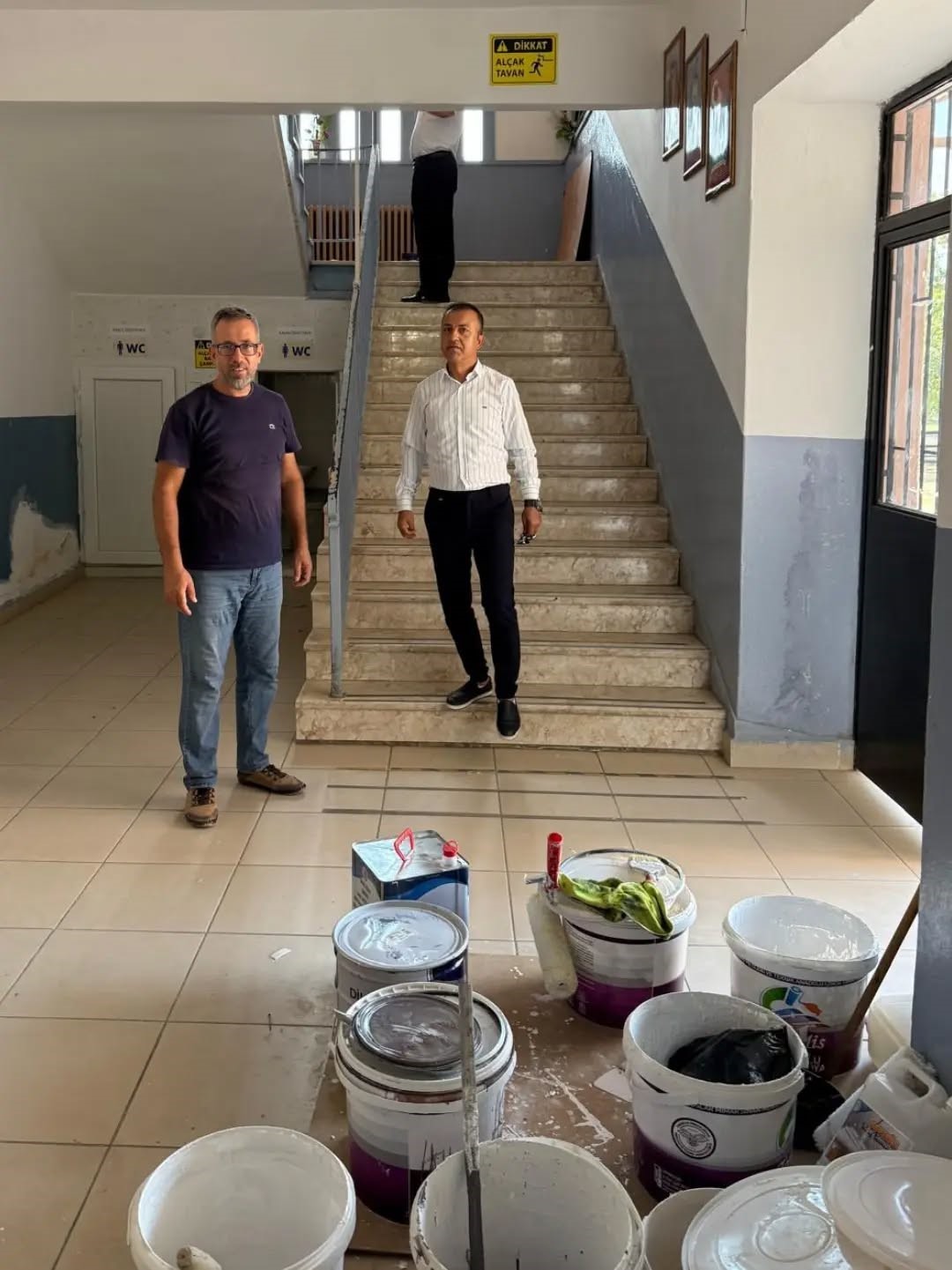 Yenipazar’da okullar yeni eğitim yılına hazırlanıyor