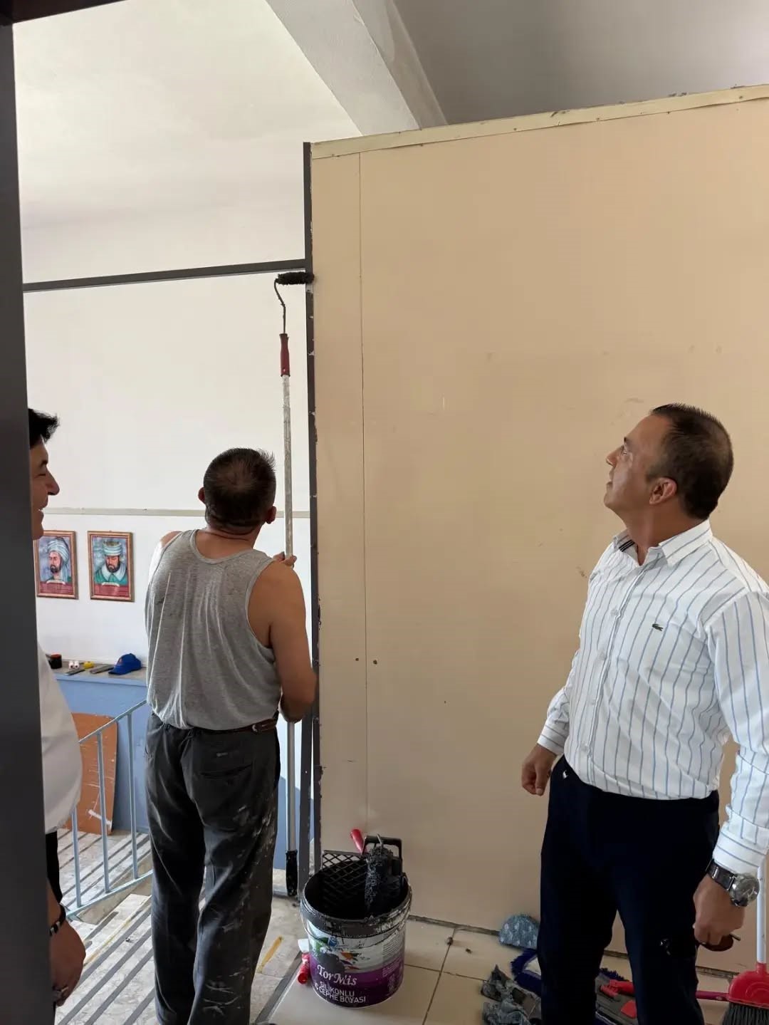 Yenipazar’da okullar yeni eğitim yılına hazırlanıyor