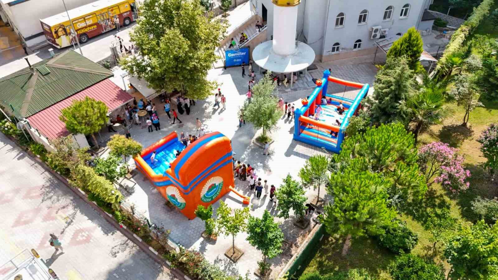 İlkadım’da "Camiler Sesinle Şenlensin" projesiyle çocuklar eğlenerek öğrendi