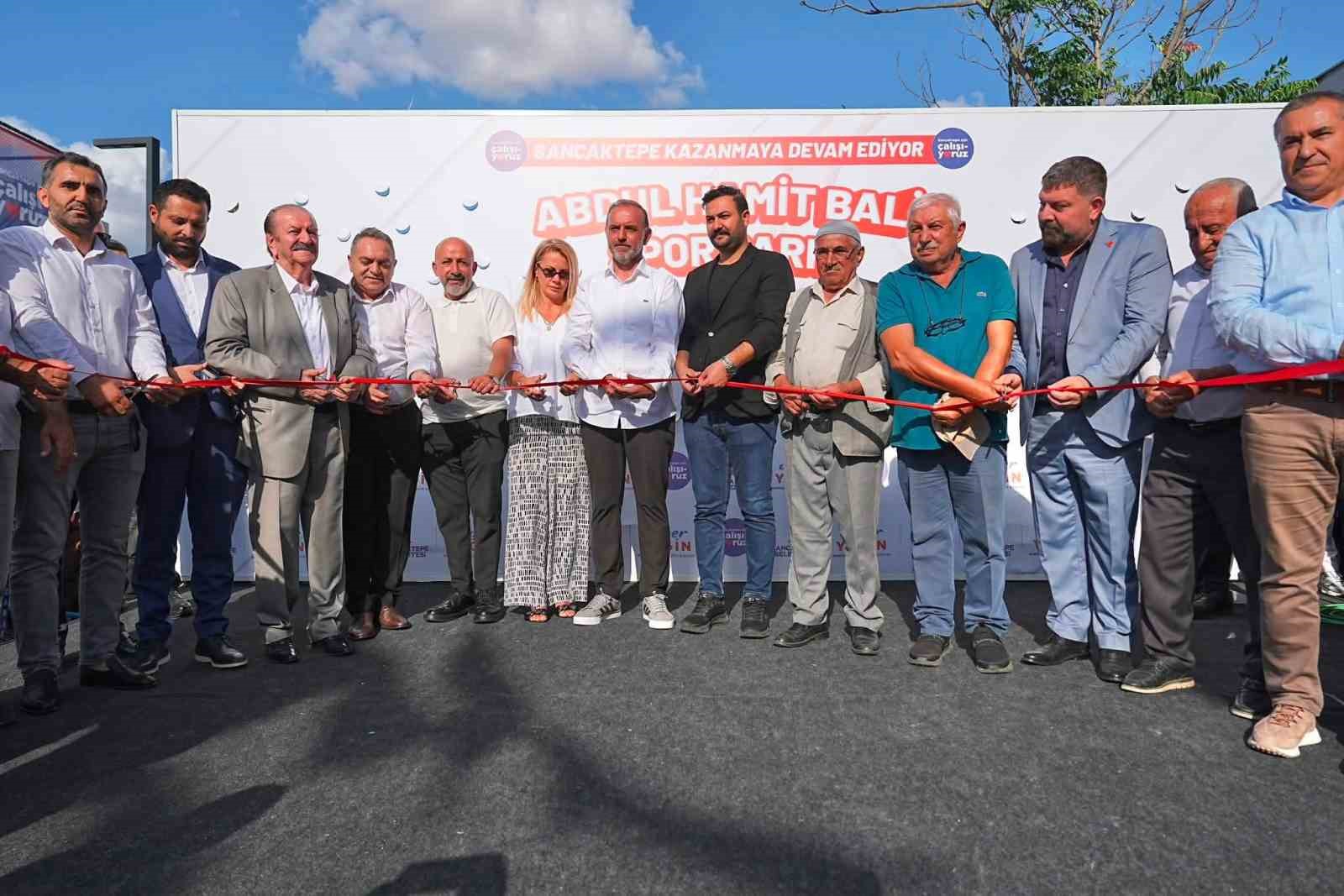 Sancaktepe’de merhum meclis üyesi Abdülhamit Bali’nin adı spor parkında yaşatılacak