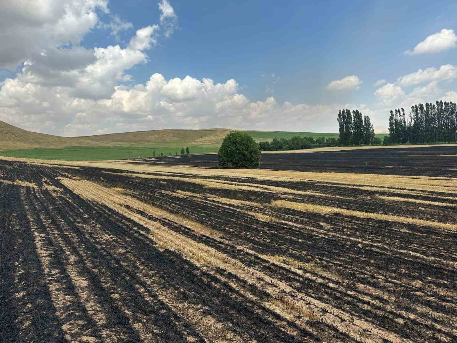 Bitlis’te örtü yangını: 400 dönüm alan küle döndü