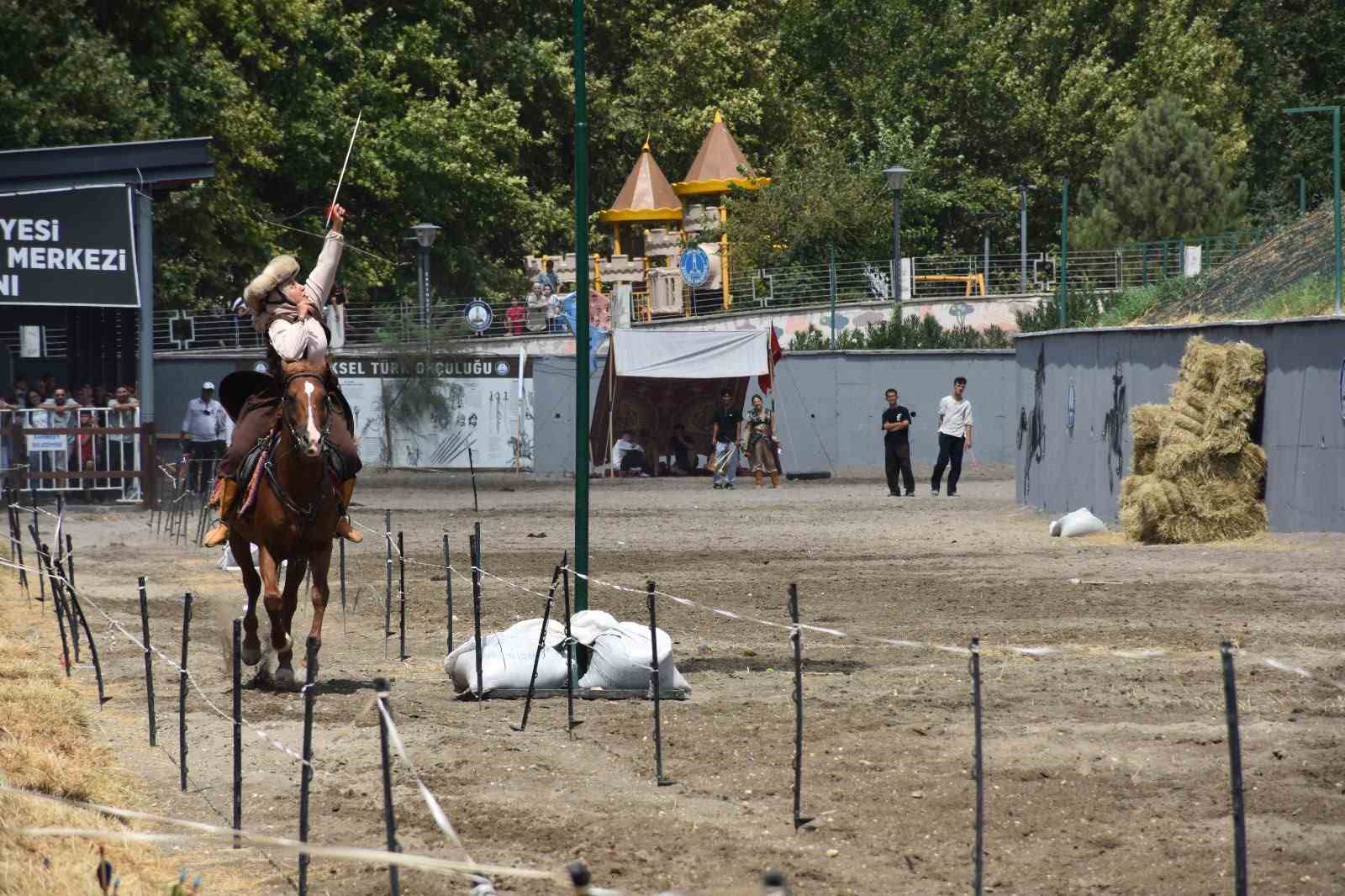 Atlı Okçuluk Türkiye Şampiyonası Yarı Finali Gaziantep’te yapıldı