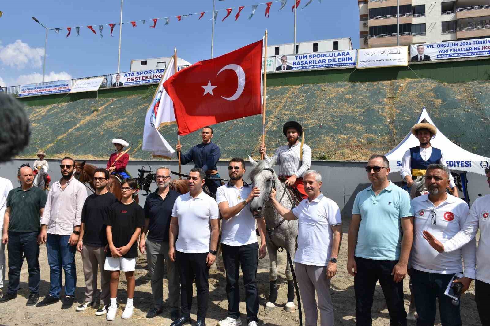Atlı Okçuluk Türkiye Şampiyonası Yarı Finali Gaziantep’te yapıldı