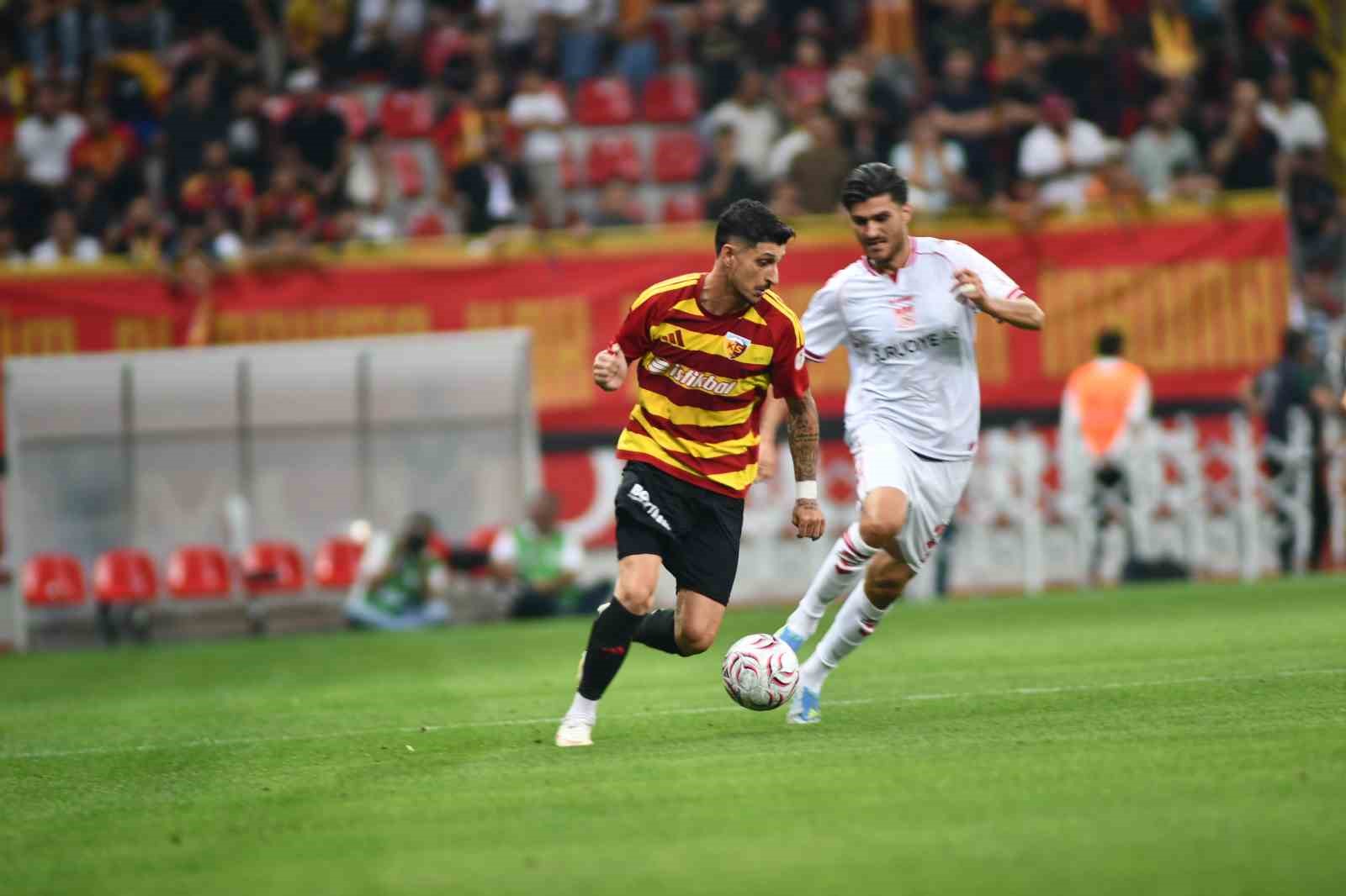 Trendyol 1. Lig: Kayserispor: 2 - Sivasspor: 0