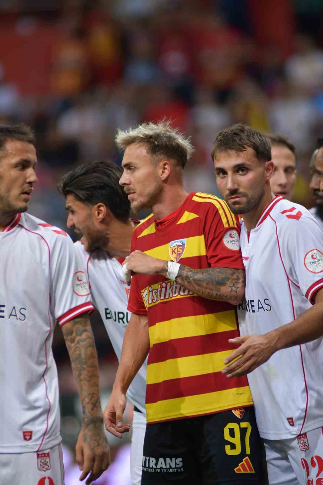 Trendyol 1. Lig: Kayserispor: 2 - Sivasspor: 0