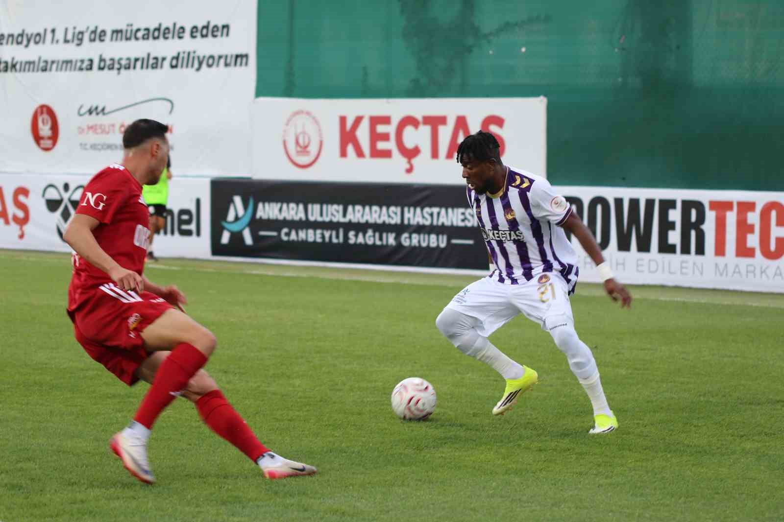 Trendyol 1. Lig: Ankara Keçiörengücü: 4 - Pendikspor: 1