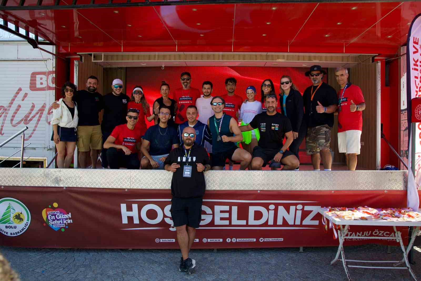 Abant’ın eşsiz doğasında zorlu yarış