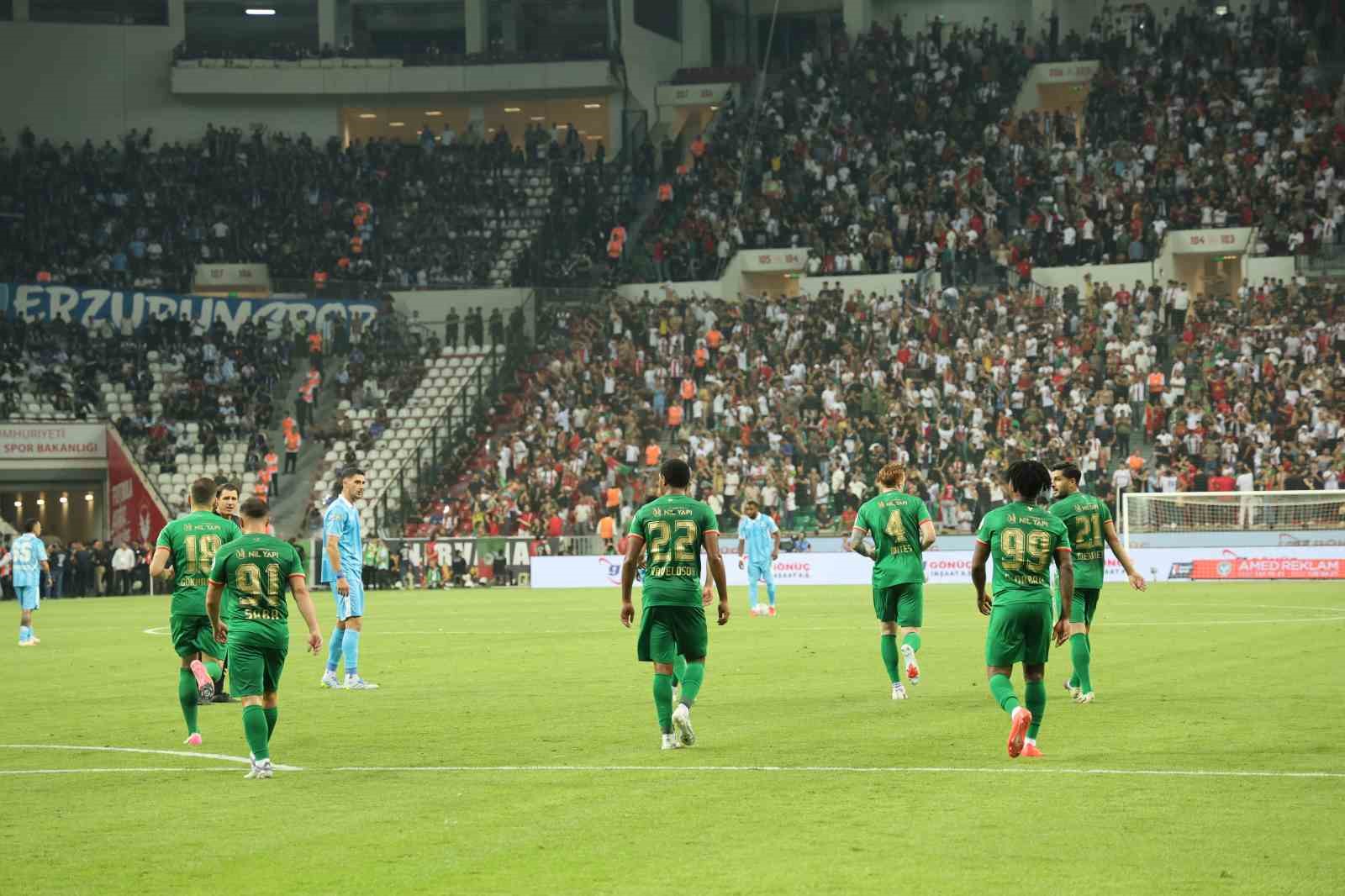 Trendyol Süper Lig: Amed Sportif Faaliyetler: 3 - Erzurumspor FK: 0