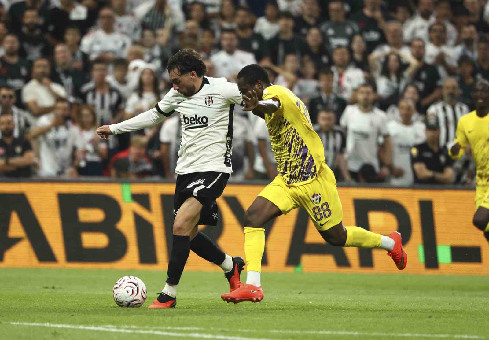 Trendyol Süper Lig: Beşiktaş: 1 - Eyüpspor: 0 (Maç sonucu)